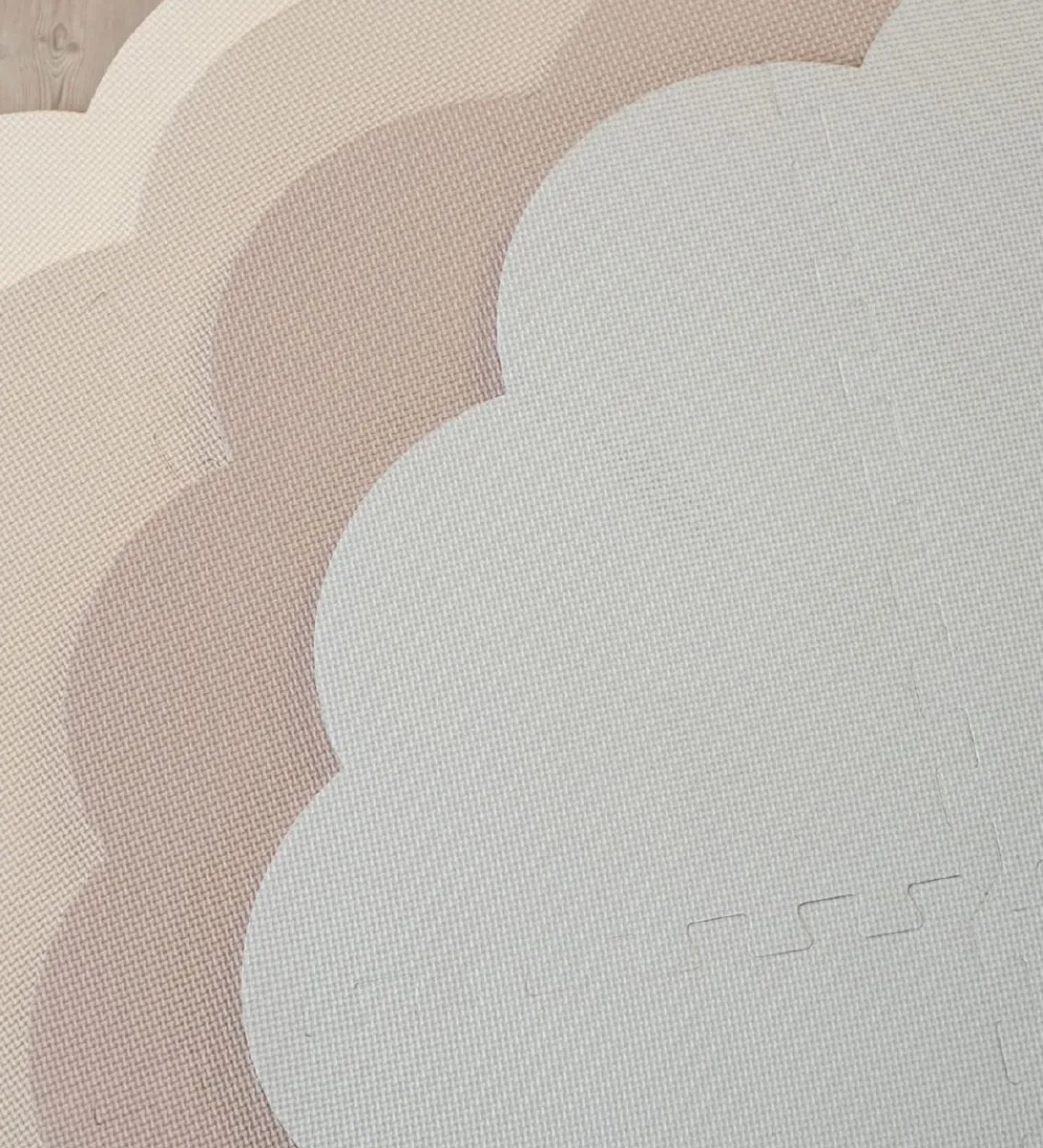 Thats Mine Legetæpper Og Legegulve>That's Mine Legegulv - 100x110 cm - Musling - Light Grey