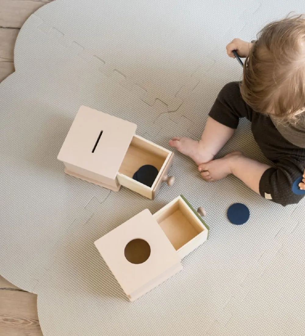 Thats Mine Legetæpper Og Legegulve>That's Mine Legegulv - 100x110 cm - Musling - Light Grey