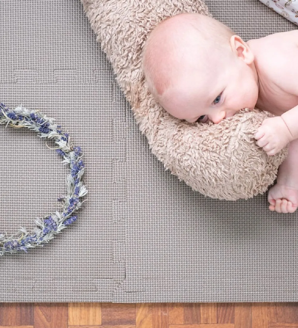 Thats Mine Legetæpper Og Legegulve>That's Mine Legegulv - 100x100 cm - Puslespil - Light Grey