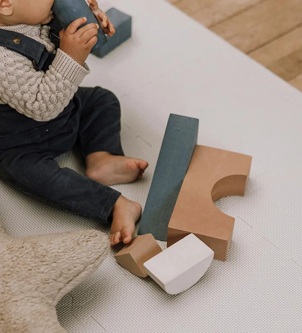 Thats Mine Legetæpper Og Legegulve>That's Mine Legegulv - 100x100 cm - Puslespil - Light Grey