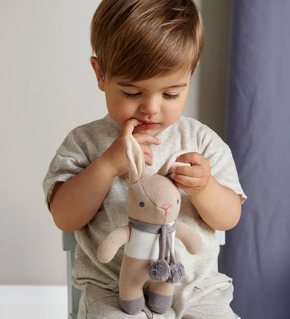 ThreadBear Gribelegetøj>Rangle - Brun Kanin