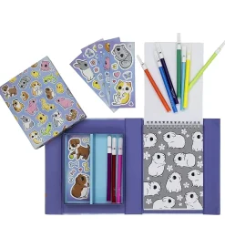 Tiger Tribe Tuscher Og Farver|Malebog>Farevsæt - Colouring Set - Baby Animals