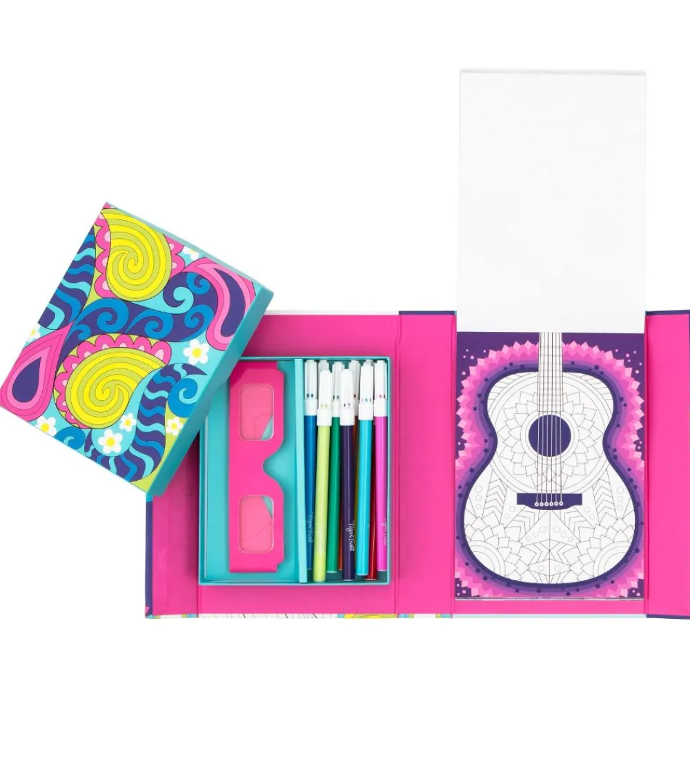 Tiger Tribe Malebog>Farvesæt - 3D - Rainbow Dreams