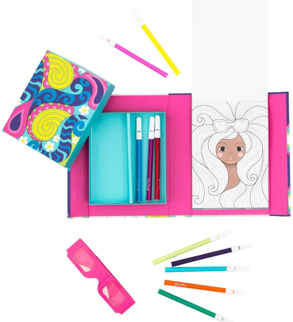 Tiger Tribe Malebog>Farvesæt - 3D - Rainbow Dreams