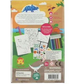 Tiger Tribe Malebog>Farvesæt - Dinosaurs