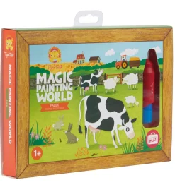 Tiger Tribe Tuscher Og Farver>Farvesæt - Magic Painting World - Farm