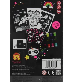 Tiger Tribe Malebog>Farvesæt - Neon - Unicorns & Friends