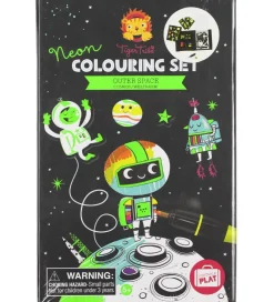 Tiger Tribe Malebog>Farvesæt - Neon - Outer Space