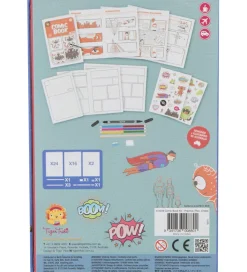Tiger Tribe Kreasæt>Kreasæt - Comic Book Kit