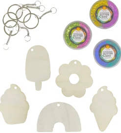 Tiger Tribe Kreasæt>Kreasæt - Glitter Goo Bag Charms - Glitter Pop