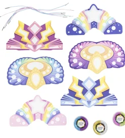 Tiger Tribe Kreasæt>Kreasæt - Glitter Goo Crowns - Super Rainbow