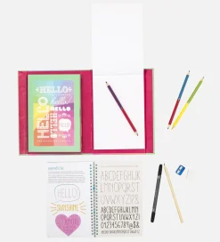 Tiger Tribe Kreasæt>Kreasæt - The Lovely Book of Lettering