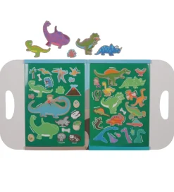 Tiger Tribe Magnetlegetøj>Magnetbog - Magna Carry - Dino World