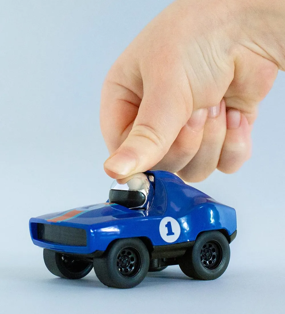 Tiger Tribe Biler, Tog Og Køretøjer>Racerbil - Press to Go - Blå