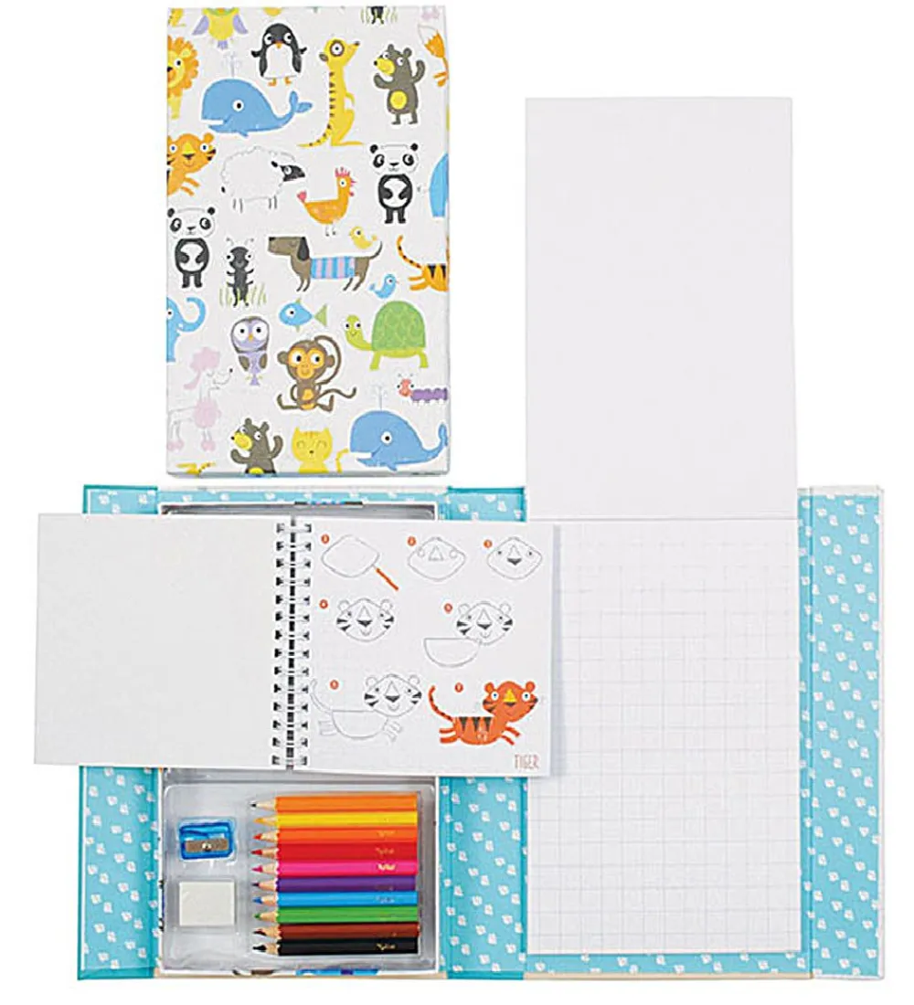 Tiger Tribe Malebog>Tegnesæt - Animals