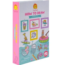 Tiger Tribe Tuscher Og Farver|Malebog>Tegnesæt - How to Draw - Summer Fun