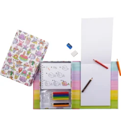 Tiger Tribe Tuscher Og Farver|Malebog>Tegnesæt - How to Draw - Summer Fun