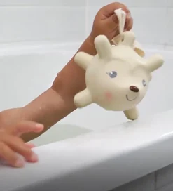 Tikiri Bideringe>Bidedyr - Naturgummi - Pindsvin - Beige