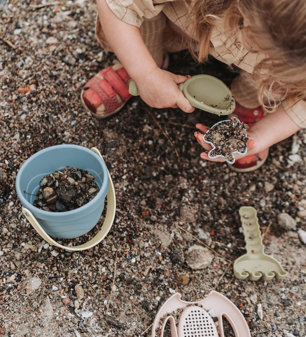 Dantoy Strandlegetøj>Tiny by BIO Plastic Spandsæt - 5 Dele - Blå