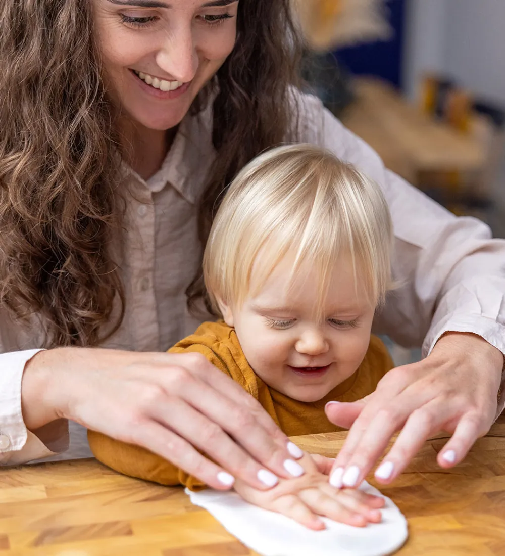 Tiny Love Kreativ Leg|Kreasæt>Aftryksæt - Hånd/Fod - Hvid