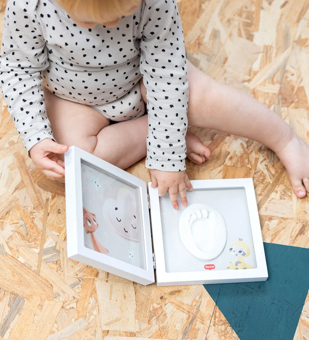 Tiny Love Kreativ Leg|Kreasæt>Aftryksæt - Hånd/Fod - Hvid