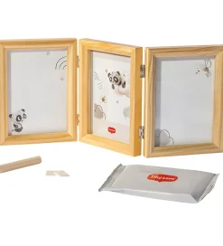 Tiny Love Kreativ Leg|Kreasæt>Aftryksæt - Hånd/Fod - Dobbeltramme - Wood