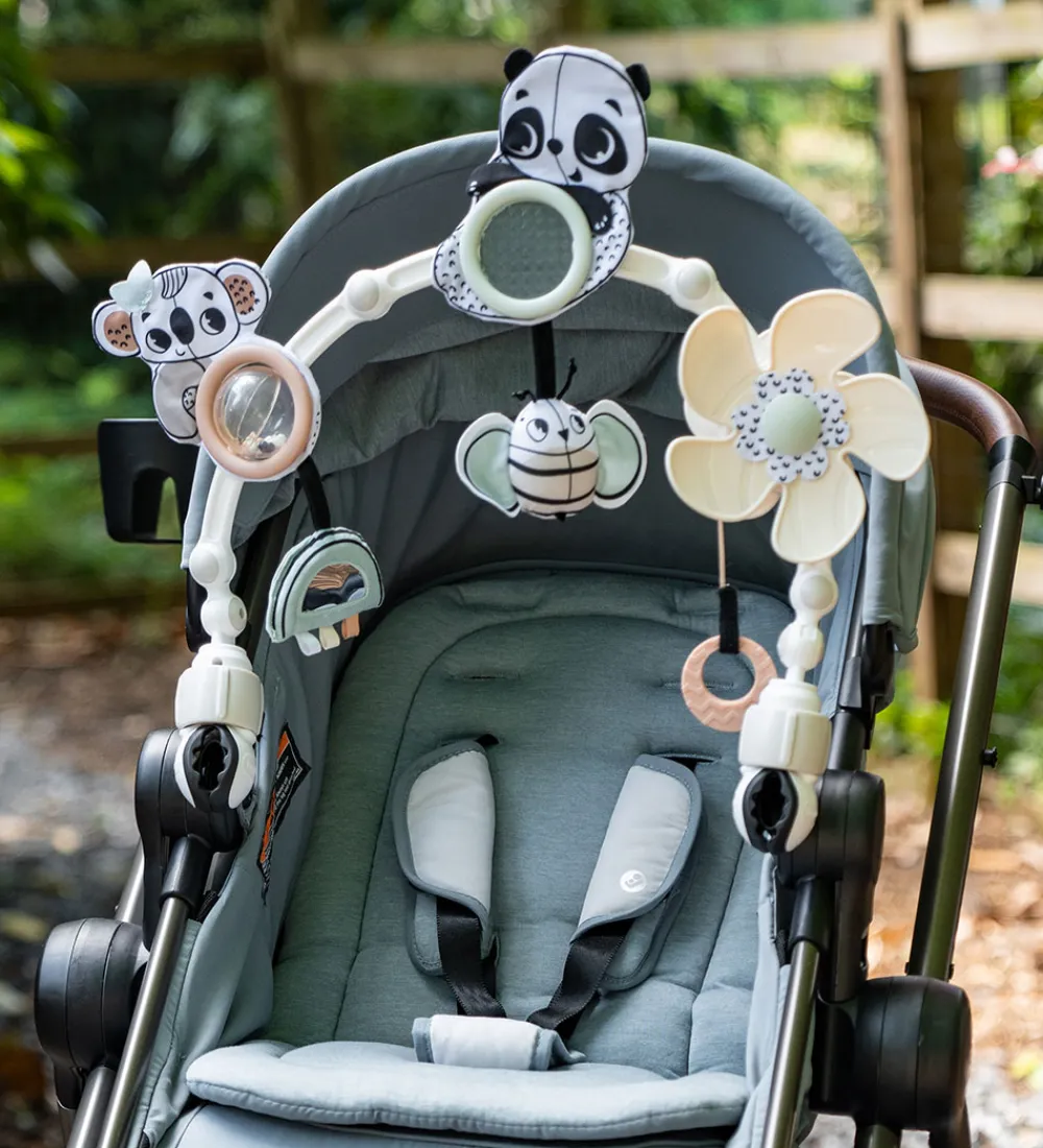 Tiny Love Babylegetøj>Barnevognslegetøj - Sunny Stroll - Black & White