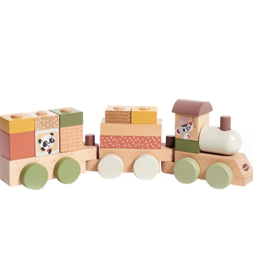 Tiny Love Biler, Tog Og Køretøjer|Trælegetøj>Stabletog - Træ - Boho Chic