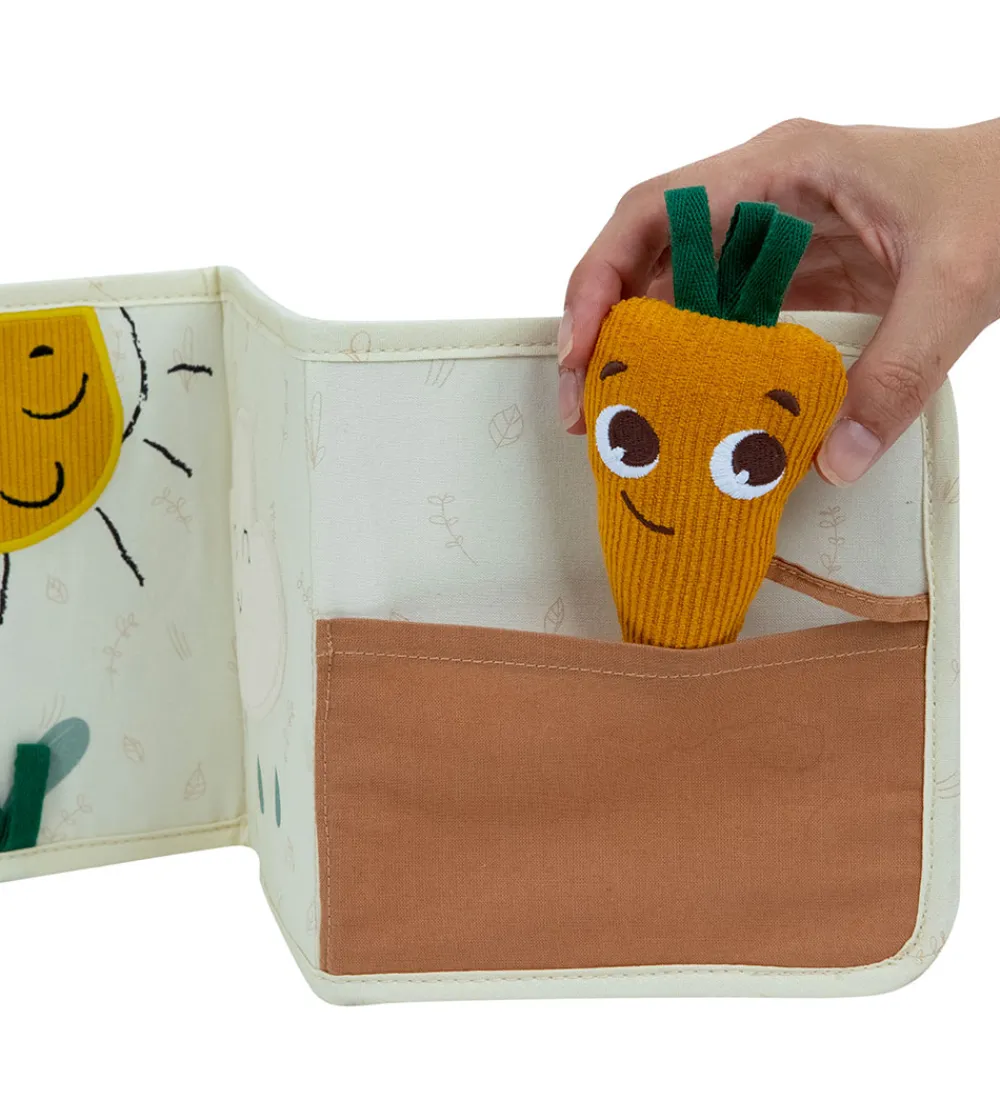 Tiny Love Bøger>Stofbog - Double Sidebook - Garden Of Adventures