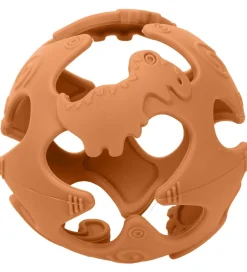 Tiny Tot Bideringe|Bolde>Bidebold - Silikone - Okker