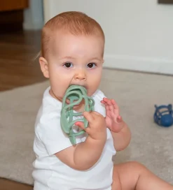 Tiny Tot Bideringe>Bidelegetøj - Silikone - Sage