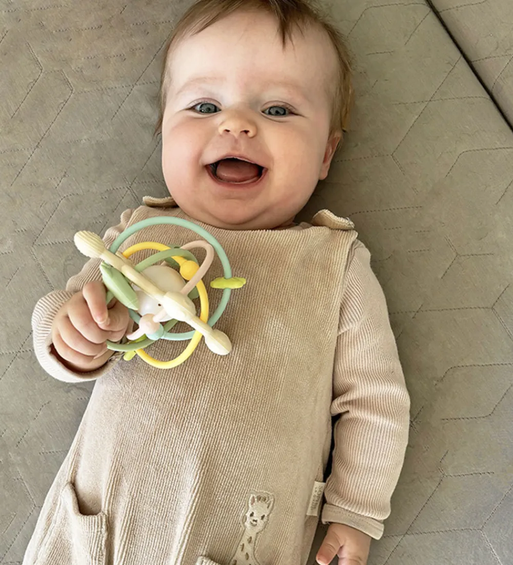 Tiny Tot Babylegetøj|Bideringe>Bidelegetøj m. Rangle - Pastel Mix