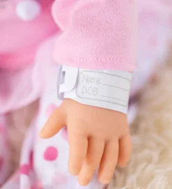 Tiny Treasures Dukker Og Tilbehør>Dukke m. Blond Hår - Pink Bunny Baby