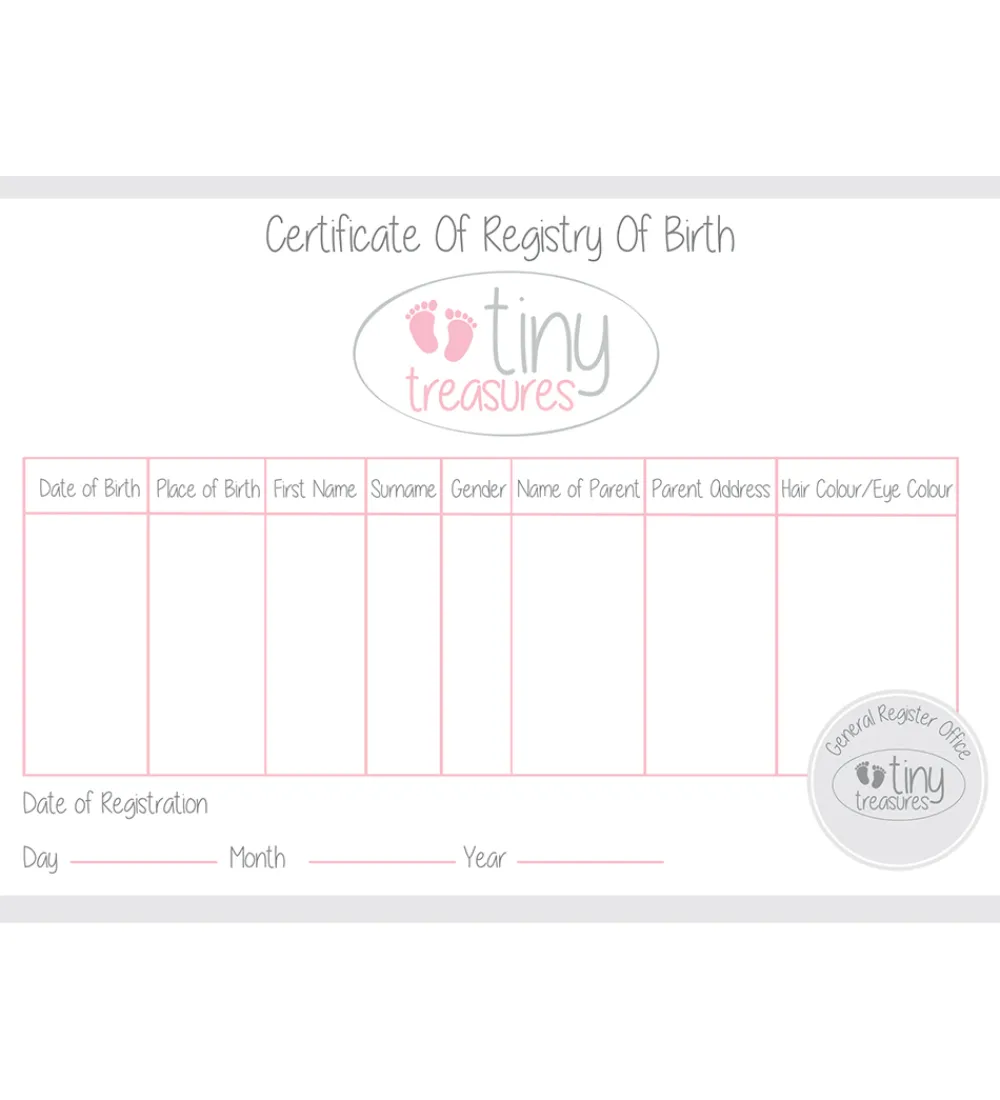 Tiny Treasures Dukker Og Tilbehør>Dukke m. Blond Hår - Pink Bunny Baby