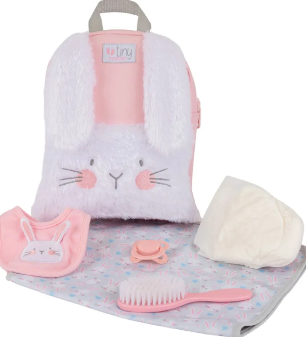 Tiny Treasures Dukker Og Tilbehør>Dukkepusletaske - Bunny