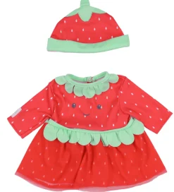Tiny Treasures Dukker Og Tilbehør>Dukketøj - Strawberry Cutie Outfit
