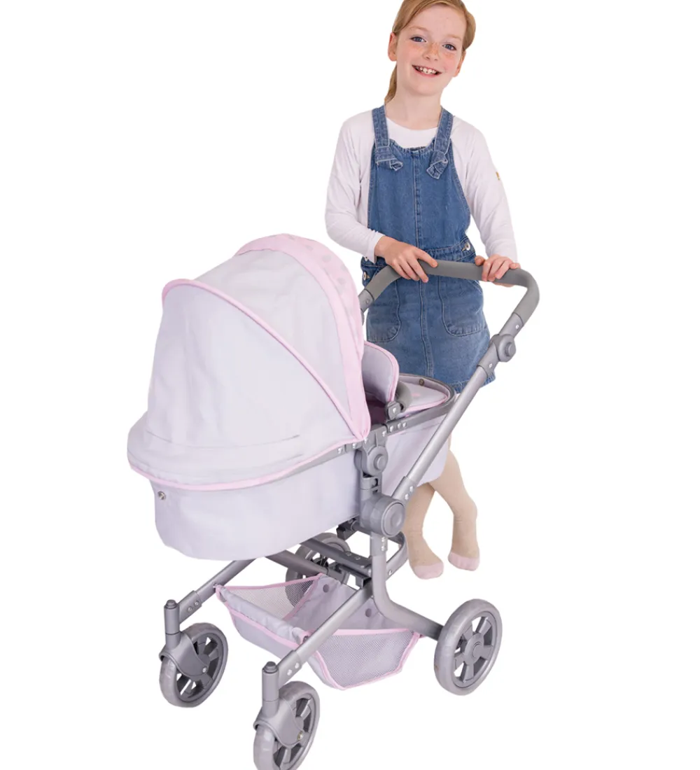 Tiny Treasures Dukker Og Tilbehør>Dukkevogn - Pram