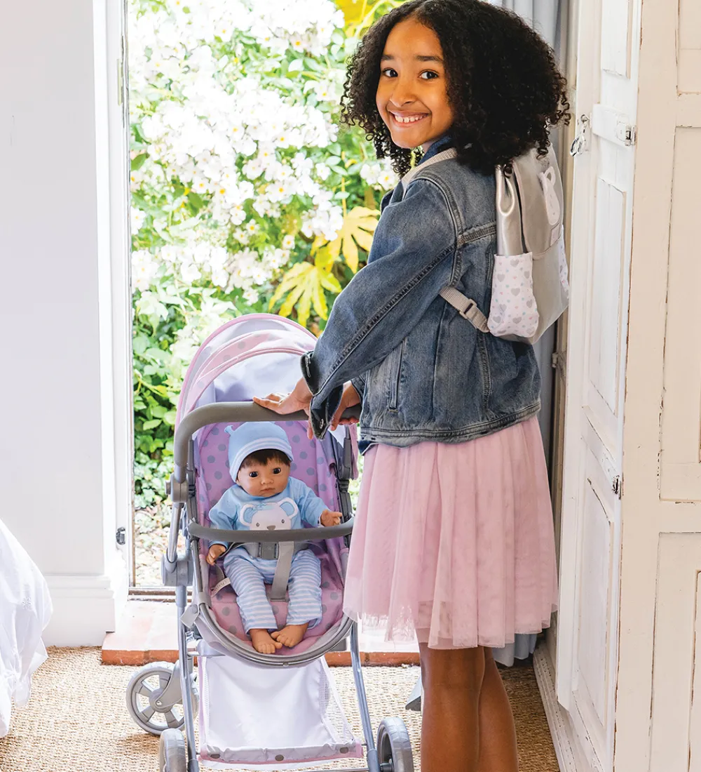 Tiny Treasures Dukker Og Tilbehør>Dukkevogn - Pram