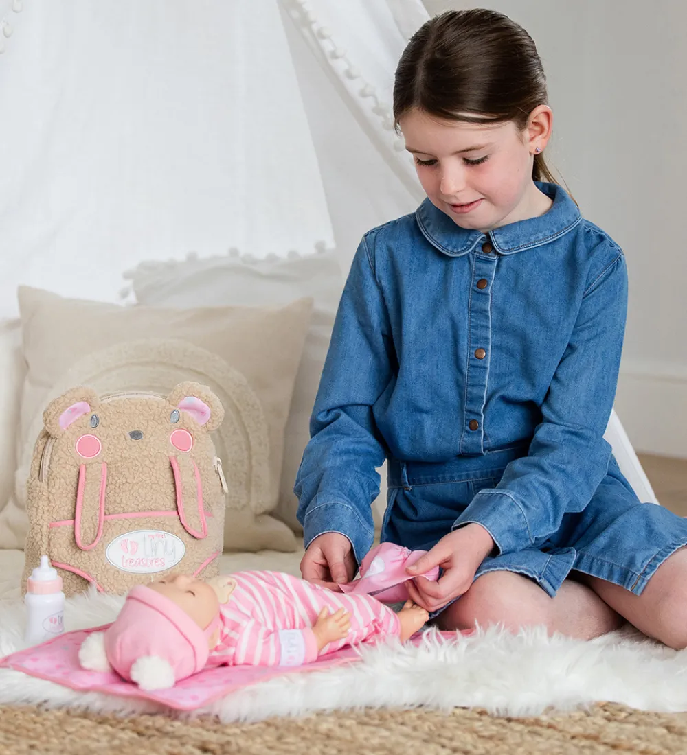 Tiny Treasures Dukker Og Tilbehør>Rygsæk m. Tilbehør - Bear Hug Changing Bag