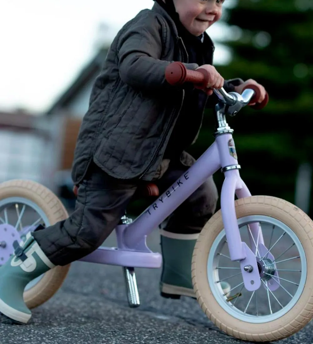 TryBike Løbecykler>Løbecykel - Steel - Vintage Purple