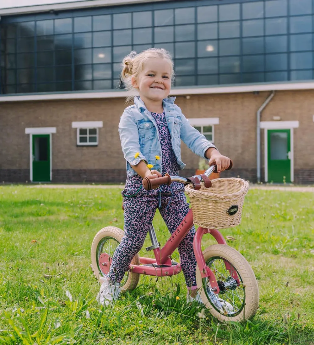 TryBike Løbecykler>Løbecykel - Steel - Vintage Edition - Rosa