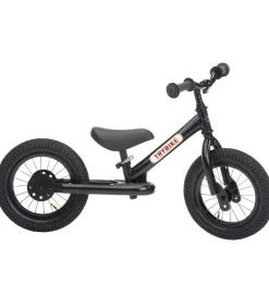 TryBike Løbecykler>Løbecykel - Steel - Sort