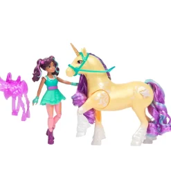 Unicorn Academy Figurer>Legetøjsfigurer - Ava & Plant Magic Leaf