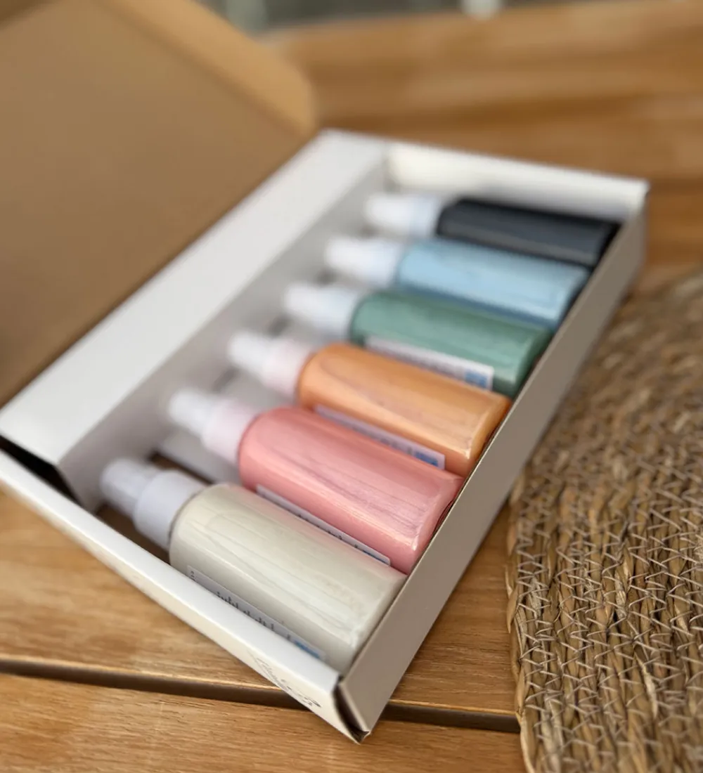 Vanilla Copenhagen Kreativ Leg|Kreasæt>Hånd- og Fodaftryk Sæt - Tekstilspray