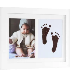 Vanilla Copenhagen Kreasæt>Hånd- og Fodaftryksæt m. Billedramme - Blækfr