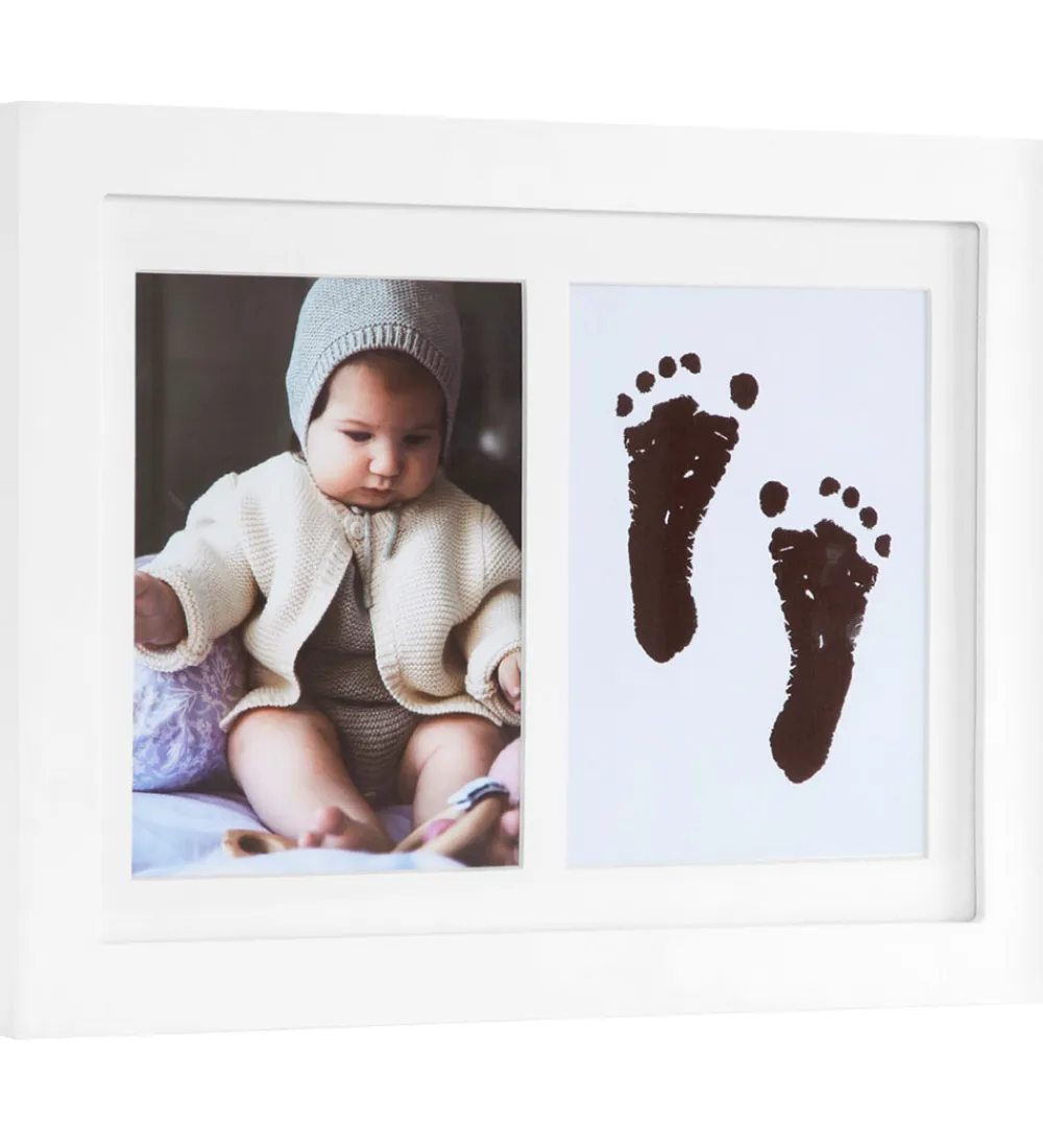 Vanilla Copenhagen Kreasæt>Hånd- og Fodaftryksæt m. Billedramme - Blækfr