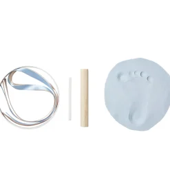 Vanilla Copenhagen Kreativ Leg|Kreasæt>Hånd- og Fodaftryk Sæt m. Bånd - Blå