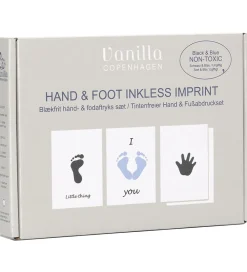 Vanilla Copenhagen Kreasæt>Hånd- og Fodaftryksæt - Sort/Blå