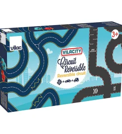 Vilac Biler, Tog Og Køretøjer|Babylegetøj>Bilbane - ity Vendbar Racerbane - 42 Dele