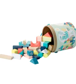 Vilac Stablelegetøj>Byggeklodser - 54 Dele